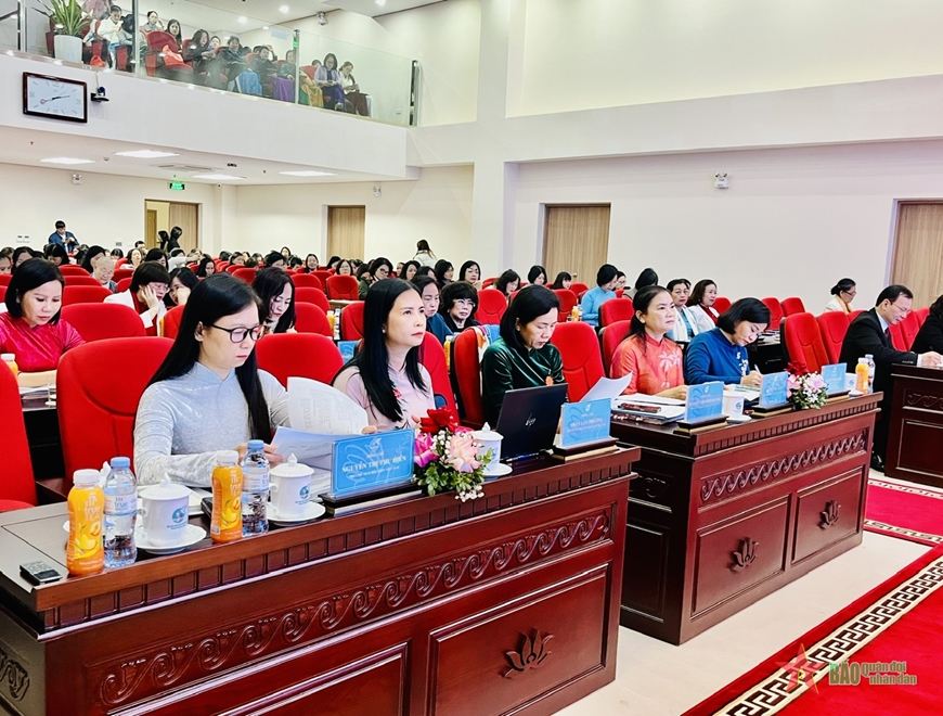 Khai mạc Hội nghị lần thứ 12 Ban Chấp hành Trung ương Hội Liên hiệp Phụ nữ Việt Nam khóa XIII