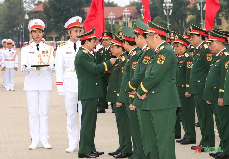 Quân ủy Trung ương, Bộ Quốc phòng tổ chức Lễ báo công dâng Bác nhân dịp kỷ niệm 80 năm Ngày thành lập Quân đội nhân dân Việt Nam