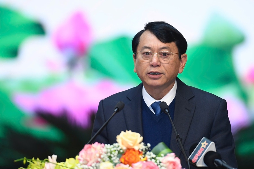 Đồng chí HOÀNG XUÂN ÁNH. Ảnh: TUẤN HUY 