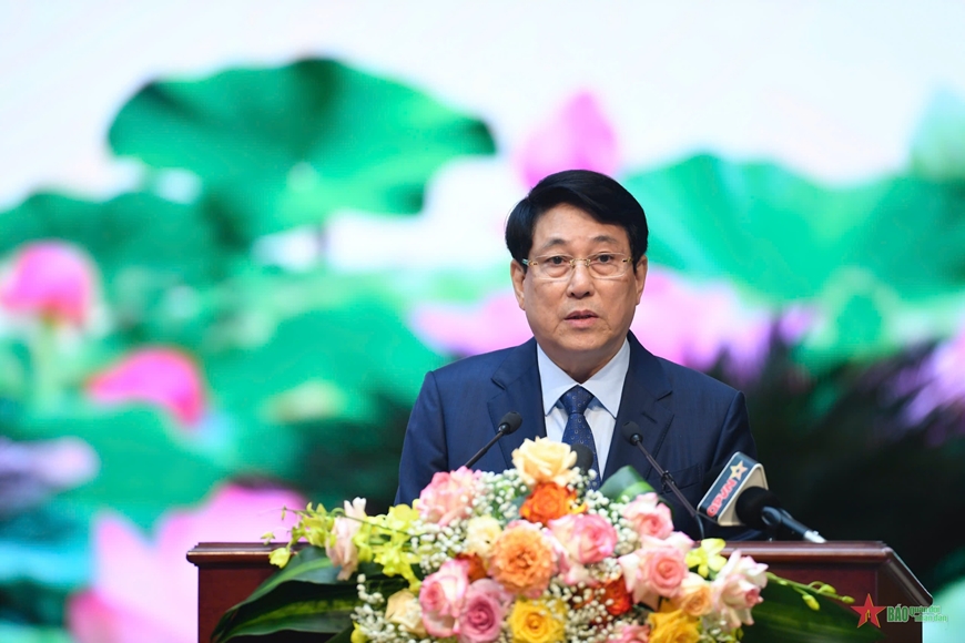 Phát biểu của Chủ tịch nước Lương Cường tại Hội thảo khoa học nhân kỷ niệm 80 năm Ngày thành lập Quân đội nhân dân Việt Nam