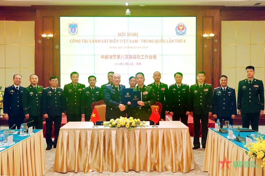 Cảnh sát biển Việt Nam - Cảnh sát biển Trung Quốc thúc đẩy hợp tác thực thi pháp luật trên biển