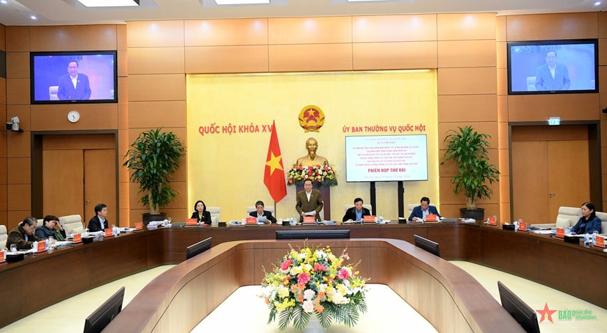 Chủ tịch Quốc hội Trần Thanh Mẫn chủ trì Phiên họp thứ hai Ban Chỉ đạo về tổng kết thực hiện Nghị quyết số 18-NQ/TW tại Quốc hội