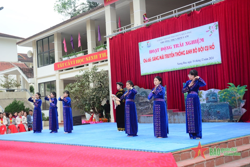 Điện Biên: Mít tinh kết hợp hoạt động trải nghiệm kỷ niệm 80 năm Ngày thành lập Quân đội nhân dân