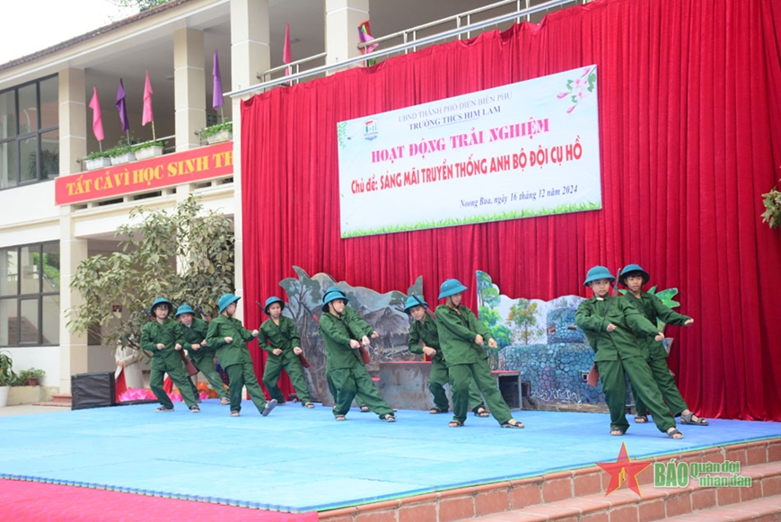 Điện Biên: Mít tinh kết hợp hoạt động trải nghiệm kỷ niệm 80 năm Ngày thành lập Quân đội nhân dân