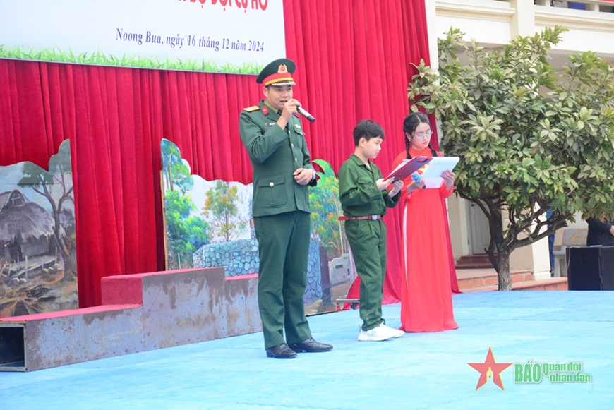 Điện Biên: Mít tinh kết hợp hoạt động trải nghiệm kỷ niệm 80 năm Ngày thành lập Quân đội nhân dân