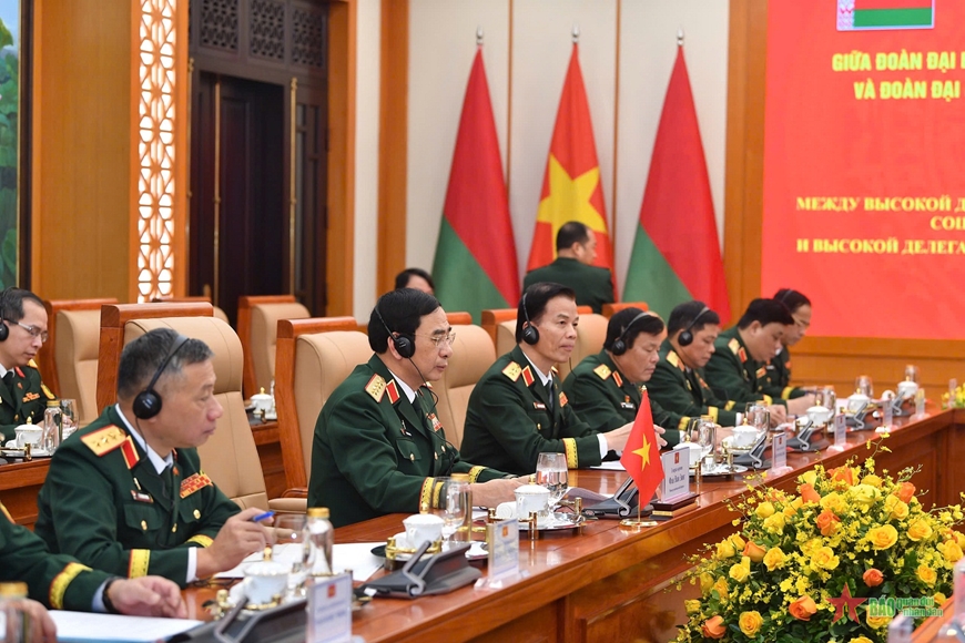 Tiếp tục thúc đẩy hợp tác quốc phòng Việt Nam - Belarus ngày càng thiết thực, hiệu quả