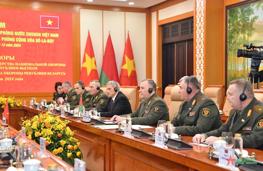 Tiếp tục thúc đẩy hợp tác quốc phòng Việt Nam - Belarus ngày càng thiết thực, hiệu quả