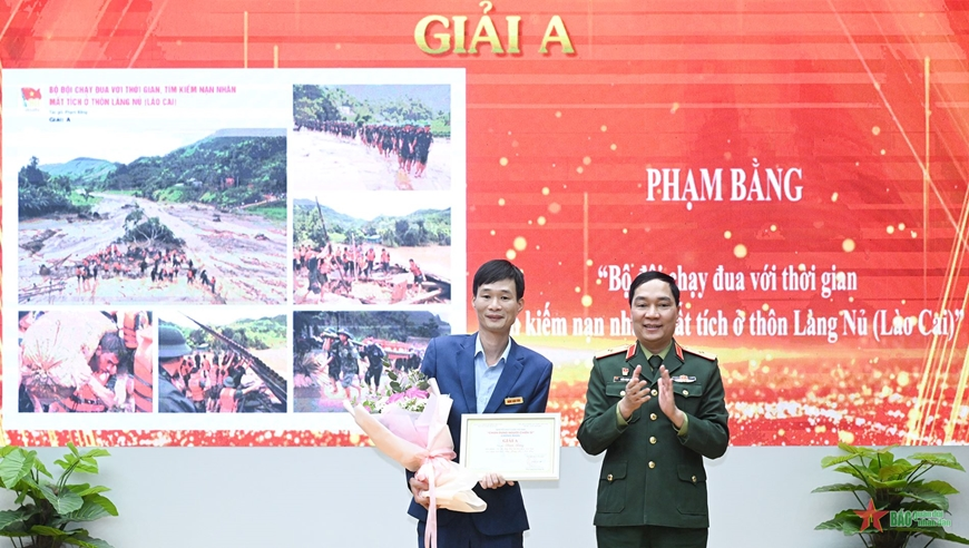 Lễ tổng kết và trao giải cuộc thi ảnh “Chân dung người chiến sĩ”: Tỏa sáng hình tượng Bộ đội Cụ Hồ thời bình