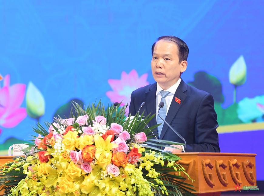 Chủ tịch Quốc hội dự hội nghị công bố nghị quyết về sắp xếp đơn vị hành chính tỉnh Bắc Giang