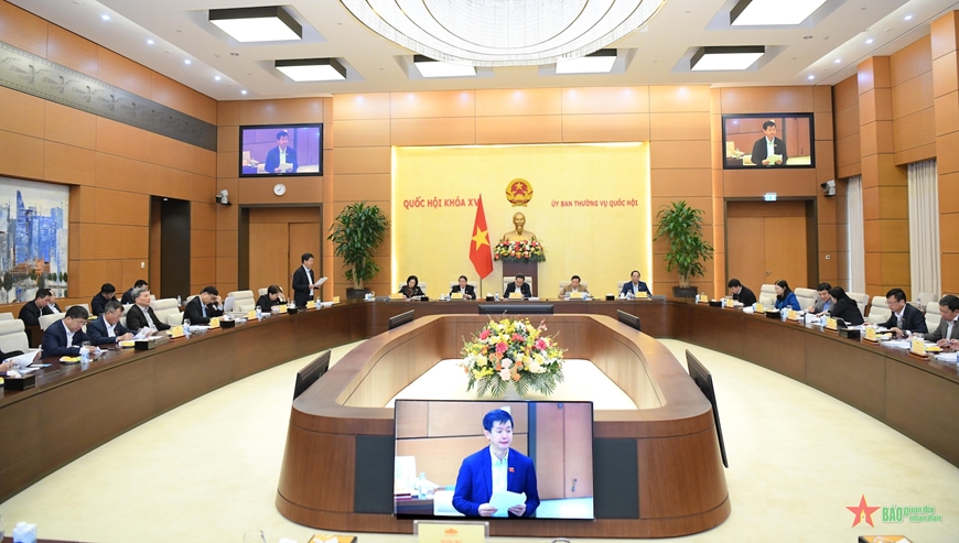 Chủ tịch Quốc hội Trần Thanh Mẫn chủ trì họp với các cơ quan của Quốc hội về tổng kết công tác năm 2024