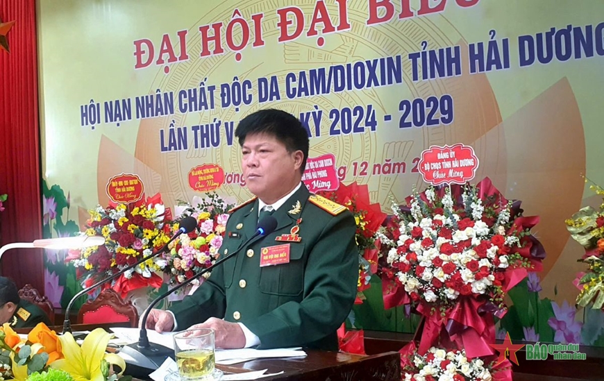 Hội nạn chất độc da cam/dioxin tỉnh Hải Dương tổ chức Đại hội lần thứ V