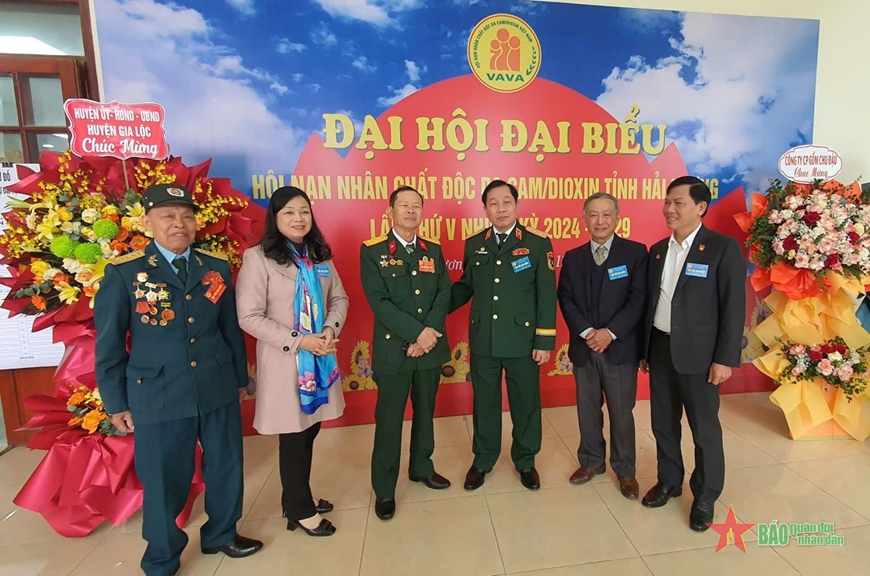 Hội nạn chất độc da cam/dioxin tỉnh Hải Dương tổ chức Đại hội lần thứ V