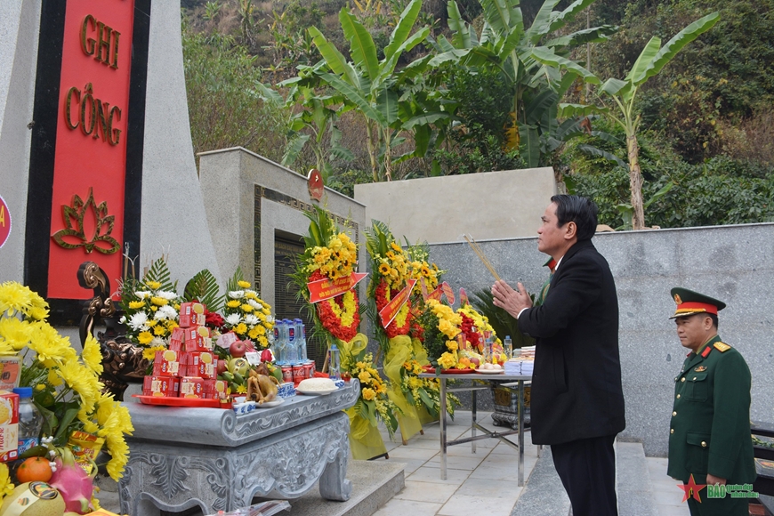 Sơn La khánh thành Nghĩa trang liệt sĩ, tử sĩ, Viện Quân y 6, Quân khu Tây Bắc