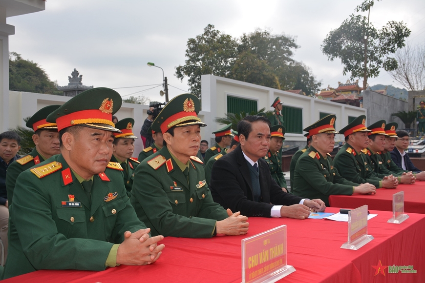 Sơn La khánh thành Nghĩa trang liệt sĩ, tử sĩ, Viện Quân y 6, Quân khu Tây Bắc