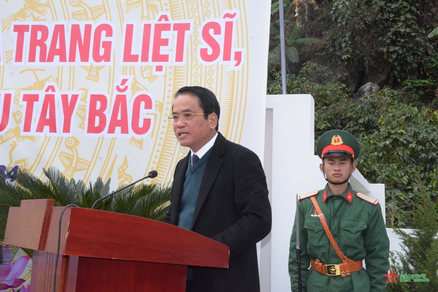 Sơn La khánh thành Nghĩa trang liệt sĩ, tử sĩ, Viện Quân y 6, Quân khu Tây Bắc