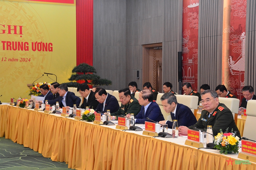 Tổng Bí thư Tô Lâm dự, chỉ đạo Hội nghị Đảng ủy Công an Trung ương