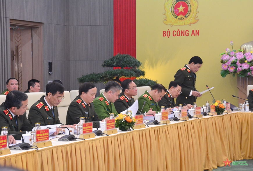 Tổng Bí thư Tô Lâm dự, chỉ đạo Hội nghị Đảng ủy Công an Trung ương