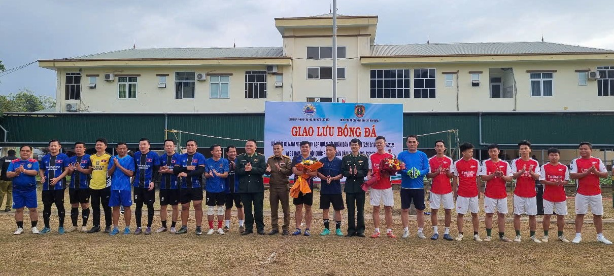 Cảnh sát biển Việt Nam: Giao lưu bóng đá chào mừng 80 năm Ngày thành lập Quân đội nhân dân Việt Nam
