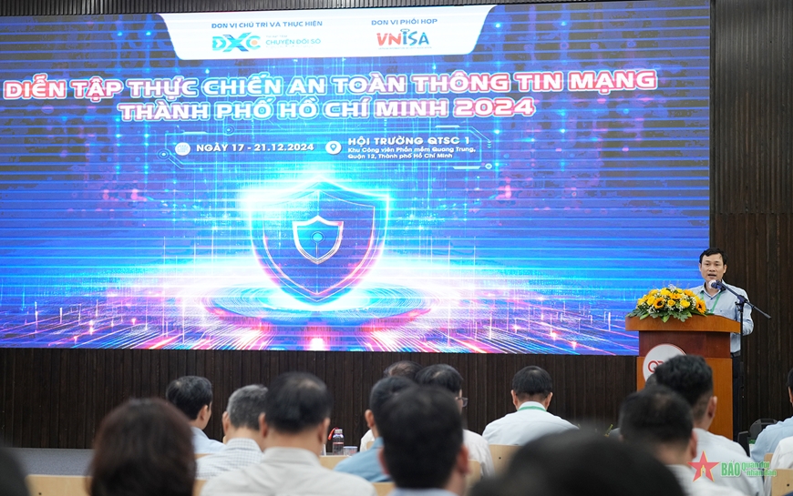 TP Hồ Chí Minh diễn tập thực chiến bảo đảm an toàn thông tin mạng