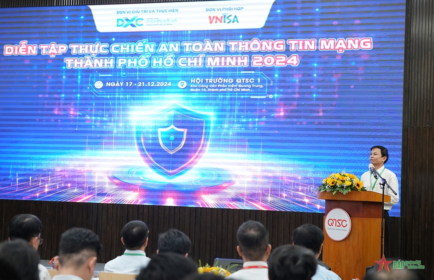 TP Hồ Chí Minh diễn tập thực chiến bảo đảm an toàn thông tin mạng