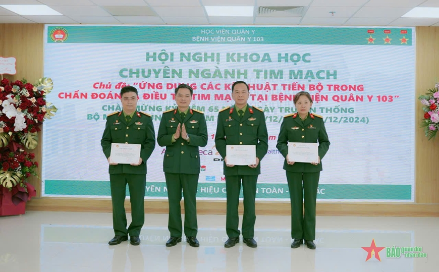 Ứng dụng các kỹ thuật tiến bộ trong chẩn đoán và điều trị bệnh lý tim mạch tại Bệnh viện Quân y 103