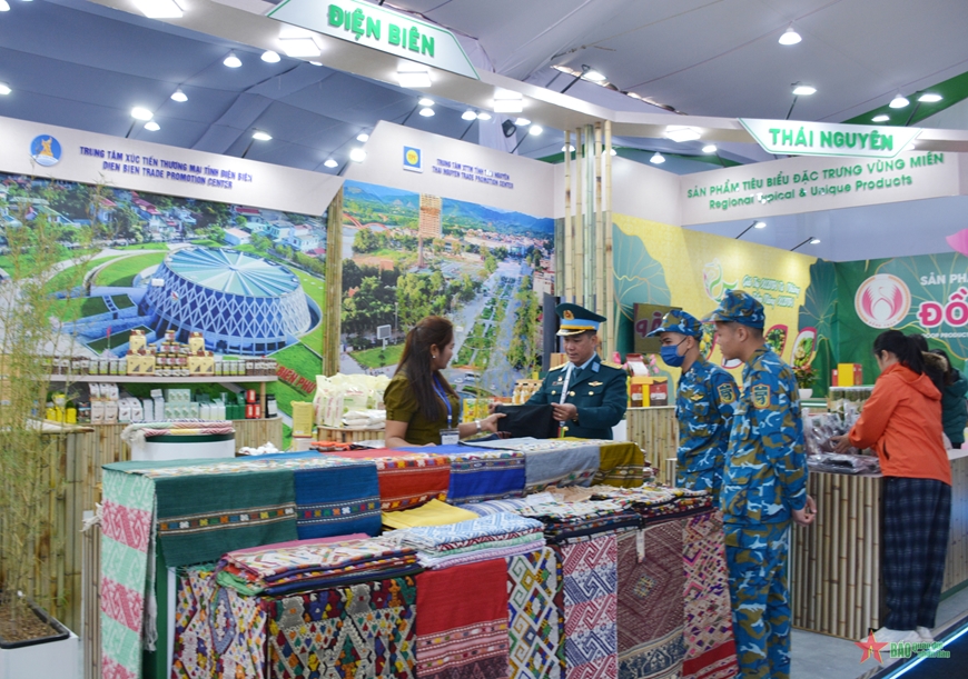 Những sản phẩm, dịch vụ của các địa phương tại Triển lãm Quốc phòng Quốc tế Việt Nam 2024