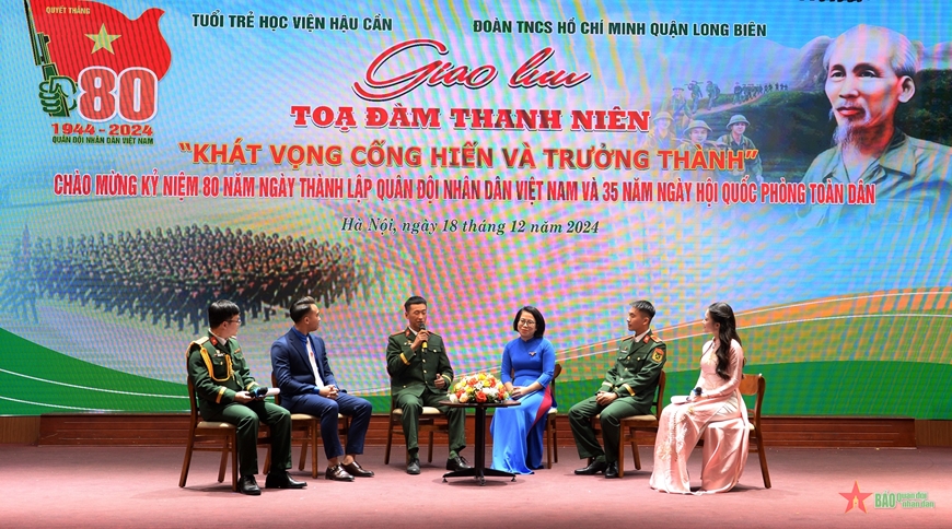 Tuổi trẻ Học viện Hậu cần lan tỏa khát vọng cống hiến và trưởng thành