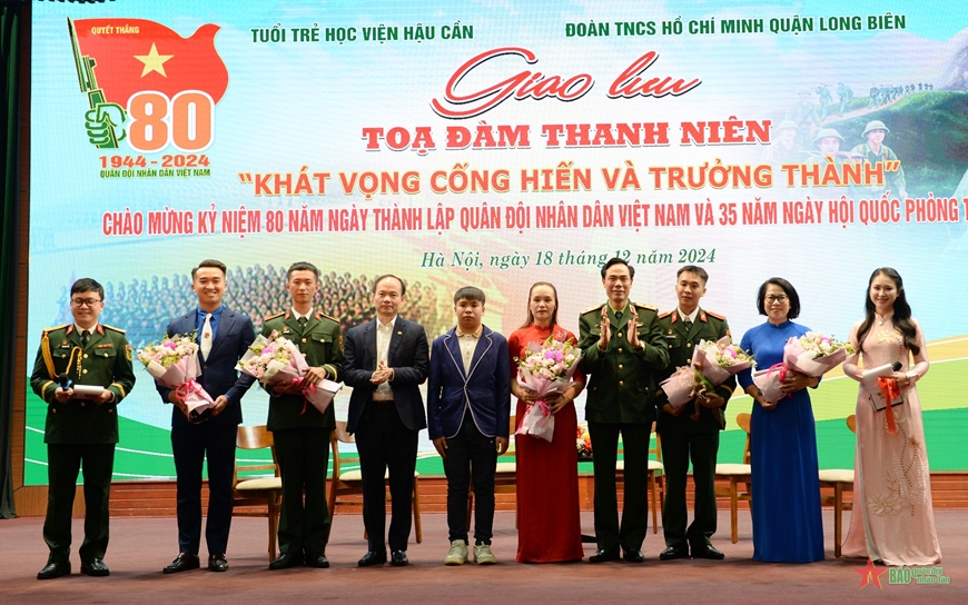 Tuổi trẻ Học viện Hậu cần lan tỏa khát vọng cống hiến và trưởng thành