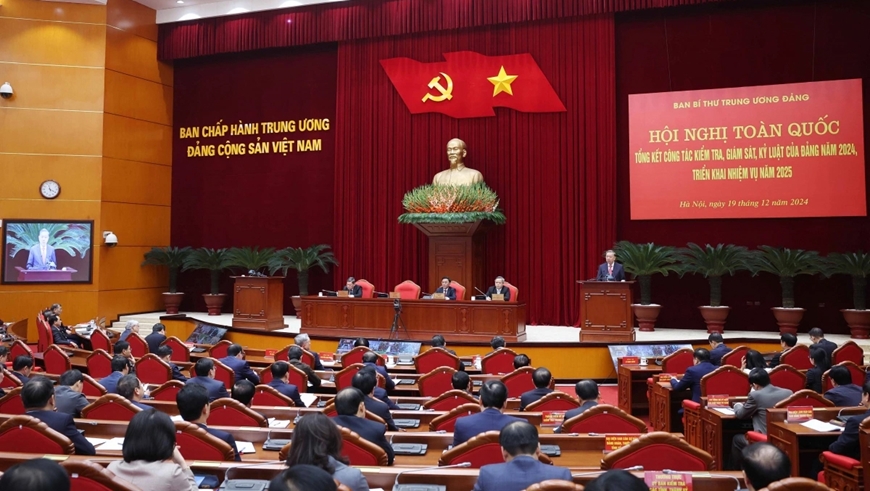 Tổng Bí thư Tô Lâm: Nâng cao hơn nữa chất lượng công tác kiểm tra, giám sát và kỷ luật của Đảng