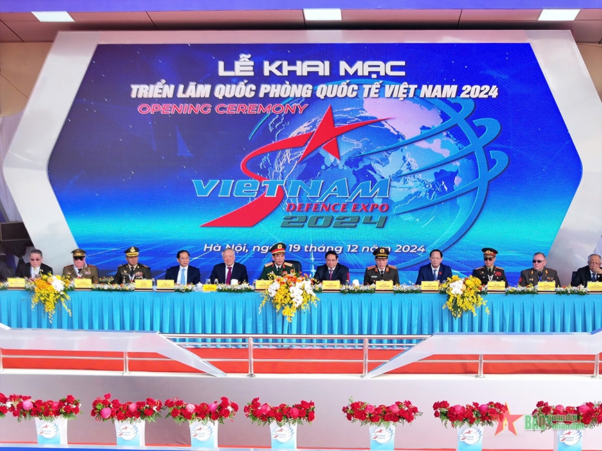 Khai mạc Triển lãm Quốc phòng quốc tế Việt Nam 2024
