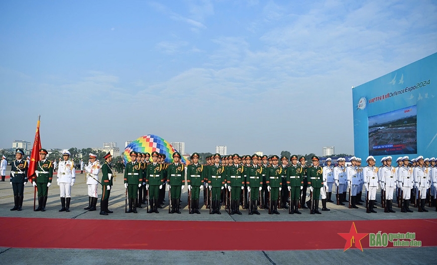 TRỰC TIẾP Triển lãm Quốc phòng quốc tế Việt Nam 2024