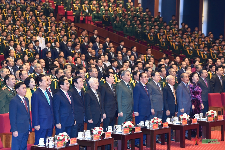 Tổ chức trọng thể Lễ kỷ niệm 80 năm Ngày thành lập Quân đội nhân dân Việt Nam và 35 năm Ngày hội Quốc phòng toàn dân