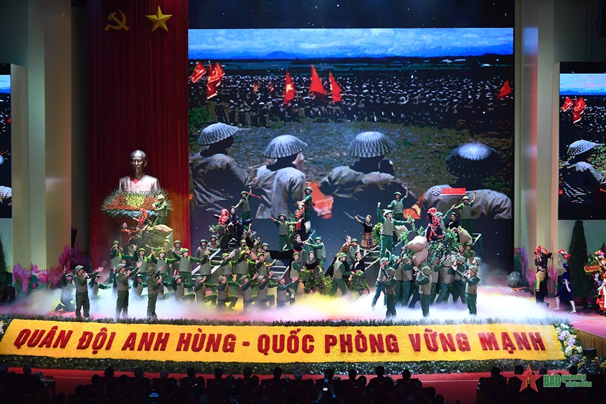 Tổ chức trọng thể Lễ kỷ niệm 80 năm Ngày thành lập Quân đội nhân dân Việt Nam và 35 năm Ngày hội Quốc phòng toàn dân