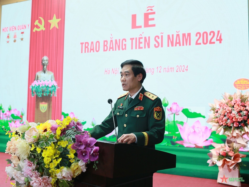 Học viện Quân y trao Bằng tiến sĩ cho 49 nghiên cứu sinh