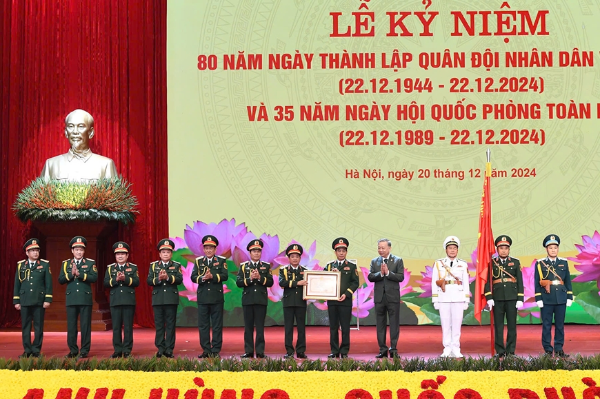 Tổ chức trọng thể Lễ kỷ niệm 80 năm Ngày thành lập Quân đội nhân dân Việt Nam và 35 năm Ngày hội Quốc phòng toàn dân