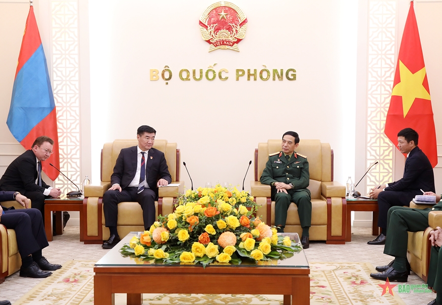 Thúc đẩy quan hệ quốc phòng Việt Nam - Mông Cổ ngày càng phát triển