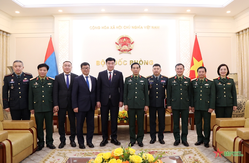 Thúc đẩy quan hệ quốc phòng Việt Nam - Mông Cổ ngày càng phát triển