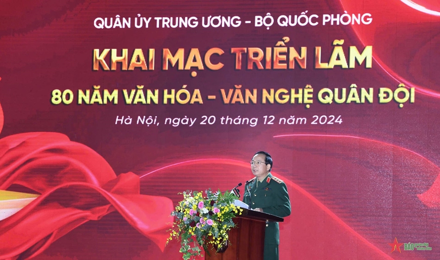 Khai mạc Triển lãm 80 năm văn hóa, văn nghệ Quân đội nhân dân Việt Nam