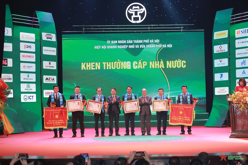 Tôn vinh 109 doanh nhân, doanh nghiệp Thủ đô tiêu biểu
