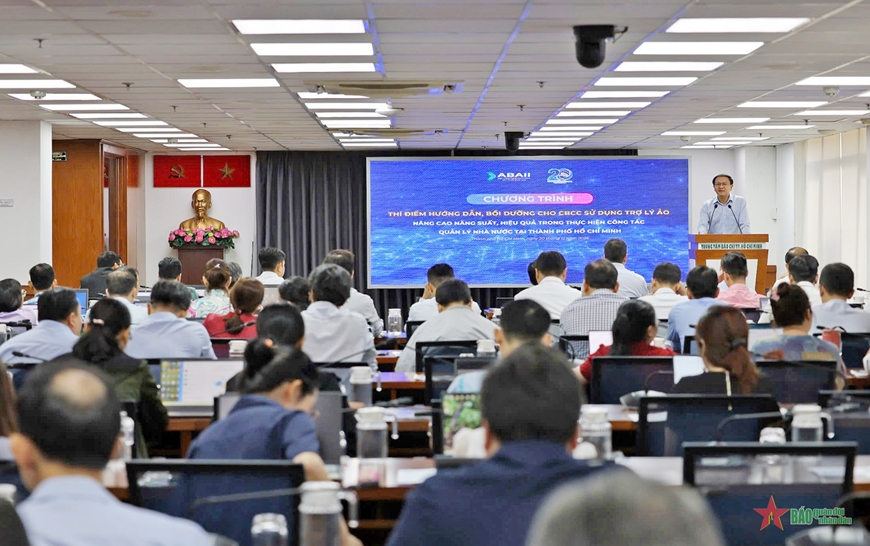 TP Hồ Chí Minh thí điểm đào tạo các kỹ năng ứng dụng trợ lý ảo cho cán bộ, công chức, viên chức