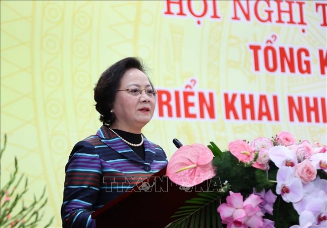 Bộ trưởng Phạm Thị Thanh Trà: Năm 2024, Bộ Nội vụ trình cấp có thẩm quyền ban hành 163 văn bản