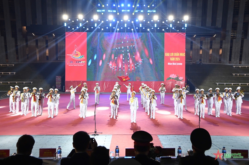 Bế mạc Giao lưu quân nhạc năm 2024