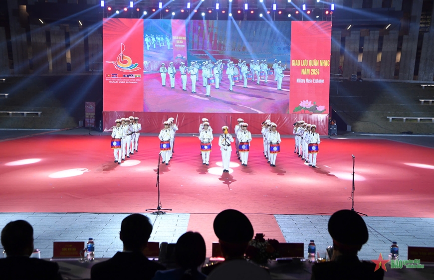 Bế mạc Giao lưu quân nhạc năm 2024