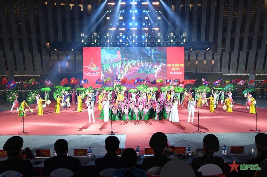 Bế mạc Giao lưu quân nhạc năm 2024