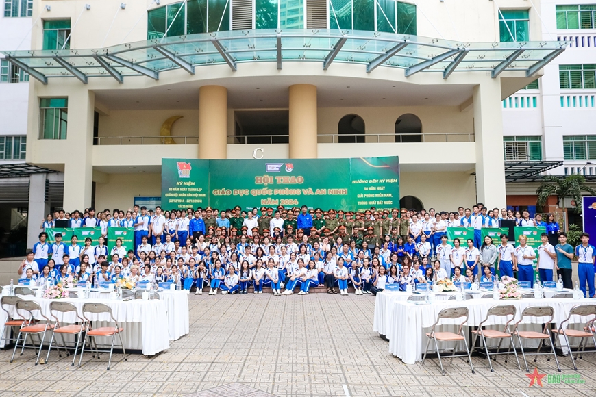 Khai mạc “Hội thao Giáo dục Quốc phòng và an ninh” năm 2024