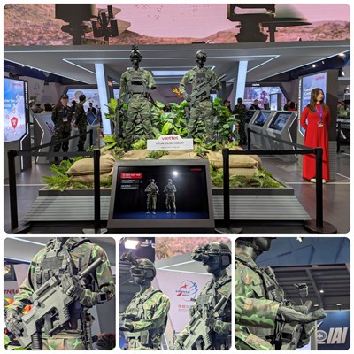 View - 	Viettel giới thiệu bộ trang bị người lính tương lai tích hợp AI