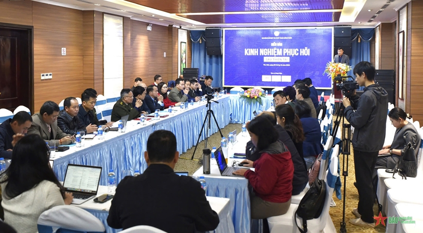 Huy động sức mạnh cộng đồng, xã hội chung tay phục hồi sau thiên tai