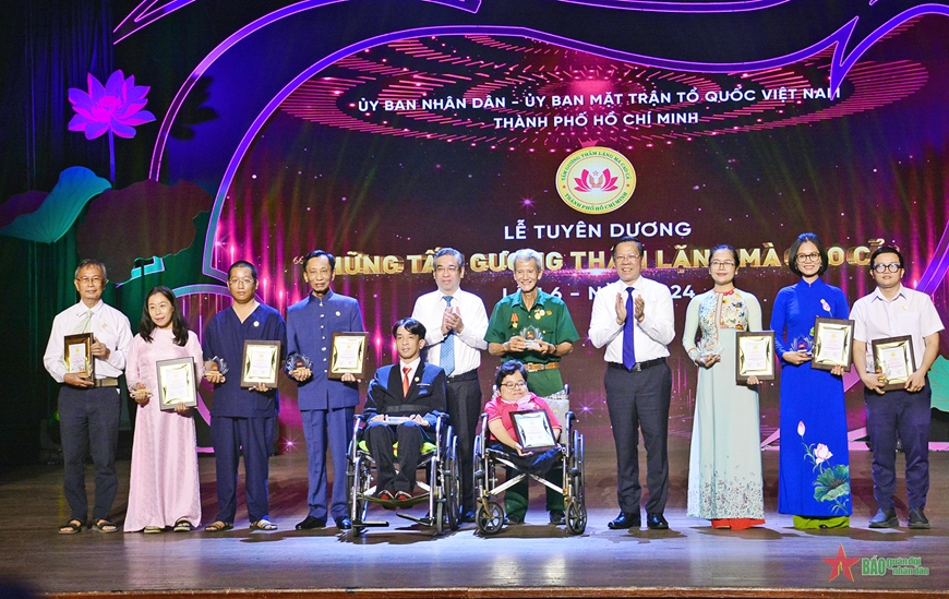 TP Hồ Chí Minh tuyên dương 40 điển hình thầm lặng mà cao cả