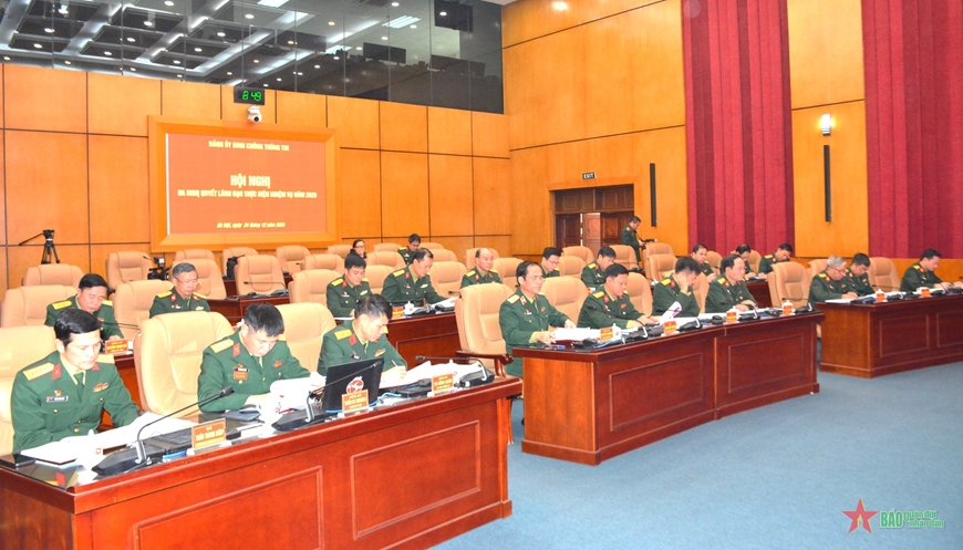 Đảng ủy Binh chủng Thông tin: Lãnh đạo bảo đảm tốt thông tin liên lạc trong mọi tình huống