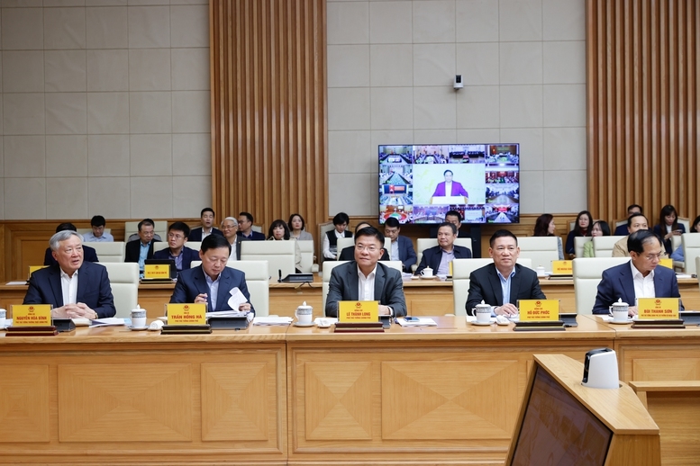 Thủ tướng Chính phủ và Chủ tịch Quốc hội đồng chủ trì Hội nghị triển khai thi hành các Luật, Nghị quyết của Quốc hội